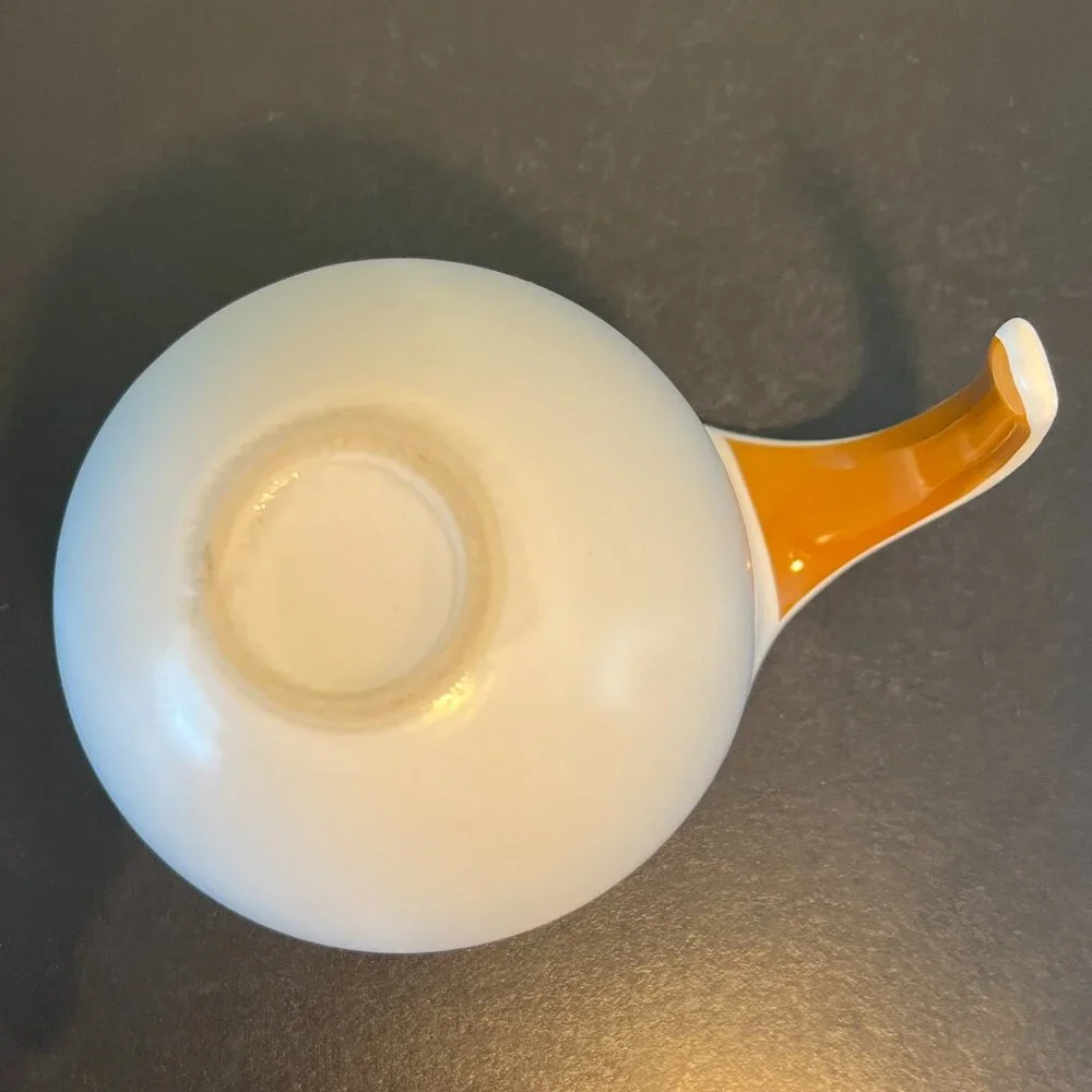 ASOBU "The Porcelain Jewel" Mug  ~ Asymmetrical  Rim ~  Free Flow Loop Handle - Picture 12 of 13